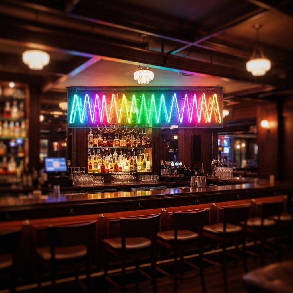 Bar & Lounge LED Signage