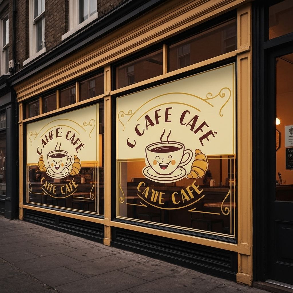 Café Shopfront Installation